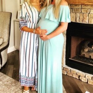 Maternity photo shoot/baby shower dress